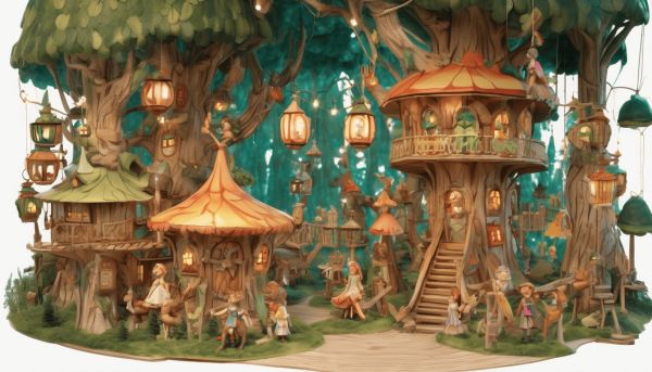 Parc de loisirs au bois des lutins à Diémoz : un séjour féérique